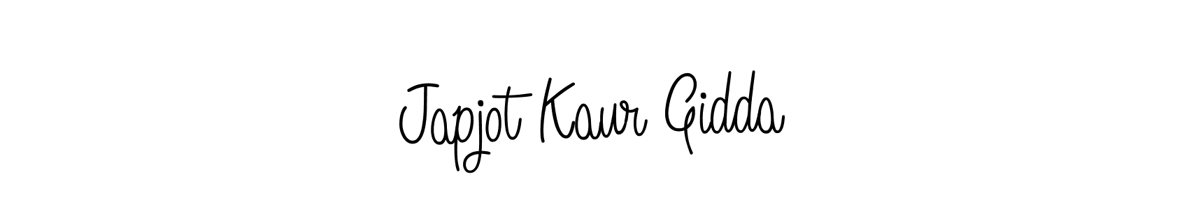 if you are searching for the best signature style for your name Japjot Kaur Gidda. so please give up your signature search. here we have designed multiple signature styles  using Angelique-Rose-font-FFP. Japjot Kaur Gidda signature style 5 images and pictures png