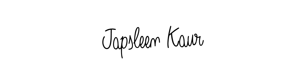 if you are searching for the best signature style for your name Japsleen Kaur. so please give up your signature search. here we have designed multiple signature styles  using Angelique-Rose-font-FFP. Japsleen Kaur signature style 5 images and pictures png