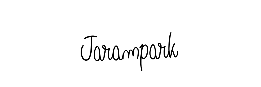 Create a beautiful signature design for name Jarampark. With this signature (Angelique-Rose-font-FFP) fonts, you can make a handwritten signature for free. Jarampark signature style 5 images and pictures png