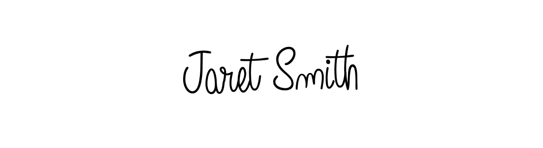 How to make Jaret Smith signature? Angelique-Rose-font-FFP is a professional autograph style. Create handwritten signature for Jaret Smith name. Jaret Smith signature style 5 images and pictures png
