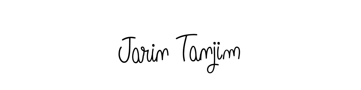 The best way (Angelique-Rose-font-FFP) to make a short signature is to pick only two or three words in your name. The name Jarin Tanjim include a total of six letters. For converting this name. Jarin Tanjim signature style 5 images and pictures png