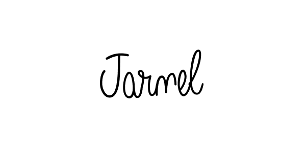 Make a beautiful signature design for name Jarnel. With this signature (Angelique-Rose-font-FFP) style, you can create a handwritten signature for free. Jarnel signature style 5 images and pictures png