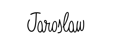 Enhance your business communications with Jaroslaw signature in Angelique-Rose-font-FFP lettering. Clean, modern, and universally compatible. Jaroslaw signature style 5 images and pictures png
