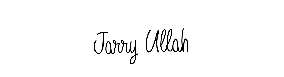 Check out images of Autograph of Jarry Ullah name. Actor Jarry Ullah Signature Style. Angelique-Rose-font-FFP is a professional sign style online. Jarry Ullah signature style 5 images and pictures png