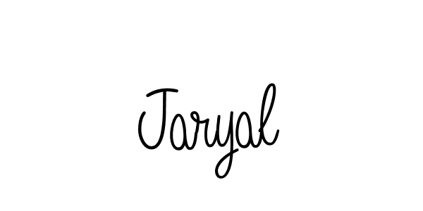 Design your own signature with our free online signature maker. With this signature software, you can create a handwritten (Angelique-Rose-font-FFP) signature for name Jaryal. Jaryal signature style 5 images and pictures png