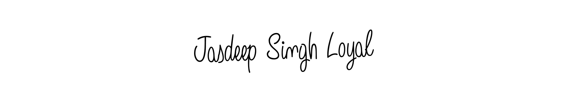 Jasdeep Singh Loyal stylish signature style. Best Handwritten Sign (Angelique-Rose-font-FFP) for my name. Handwritten Signature Collection Ideas for my name Jasdeep Singh Loyal. Jasdeep Singh Loyal signature style 5 images and pictures png