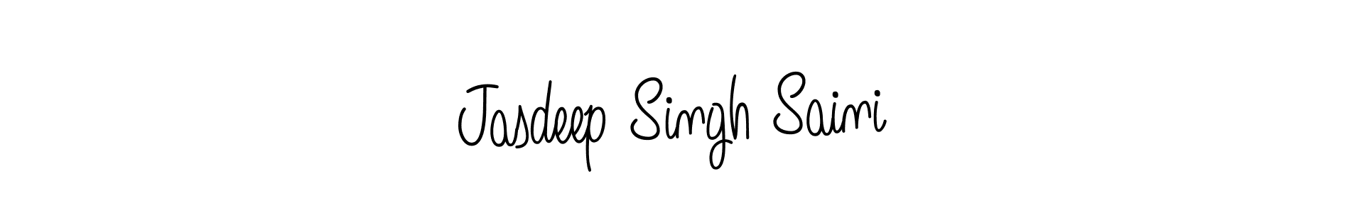 Also we have Jasdeep Singh Saini name is the best signature style. Create professional handwritten signature collection using Angelique-Rose-font-FFP autograph style. Jasdeep Singh Saini signature style 5 images and pictures png