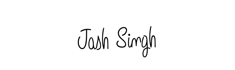 The best way (Angelique-Rose-font-FFP) to make a short signature is to pick only two or three words in your name. The name Jash Singh include a total of six letters. For converting this name. Jash Singh signature style 5 images and pictures png