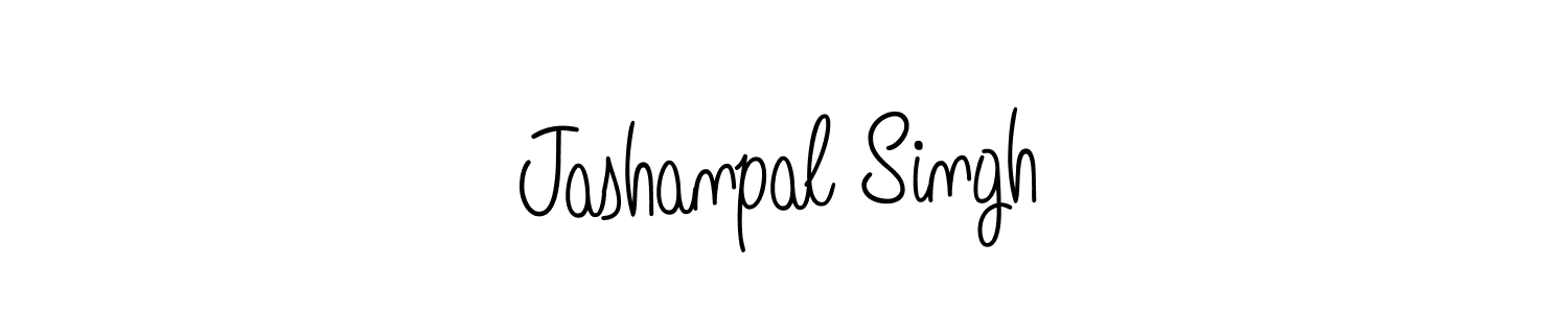Make a beautiful signature design for name Jashanpal Singh. With this signature (Angelique-Rose-font-FFP) style, you can create a handwritten signature for free. Jashanpal Singh signature style 5 images and pictures png