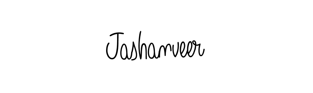 Make a beautiful signature design for name Jashanveer. With this signature (Angelique-Rose-font-FFP) style, you can create a handwritten signature for free. Jashanveer signature style 5 images and pictures png