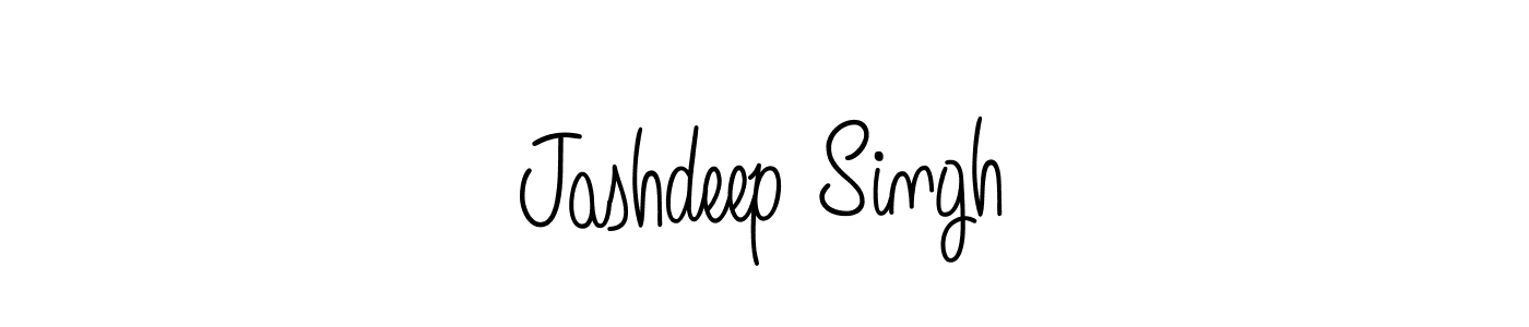 The best way (Angelique-Rose-font-FFP) to make a short signature is to pick only two or three words in your name. The name Jashdeep Singh include a total of six letters. For converting this name. Jashdeep Singh signature style 5 images and pictures png