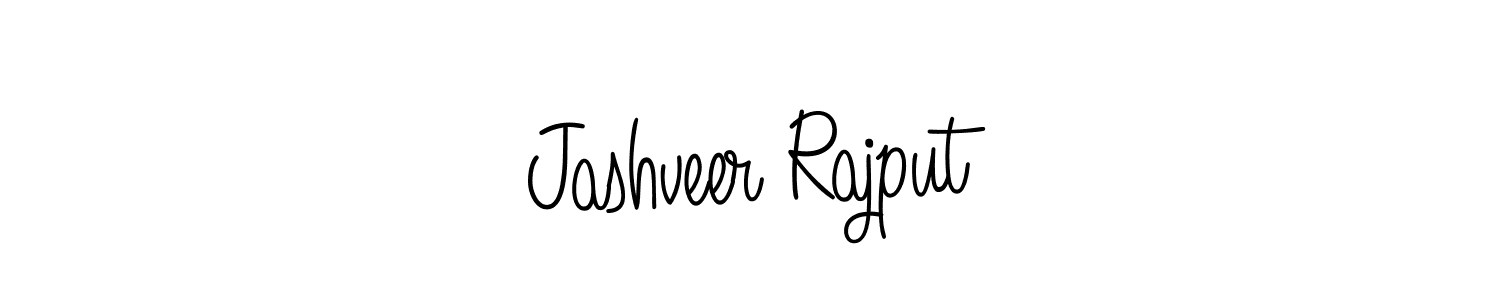 The best way (Angelique-Rose-font-FFP) to make a short signature is to pick only two or three words in your name. The name Jashveer Rajput include a total of six letters. For converting this name. Jashveer Rajput signature style 5 images and pictures png