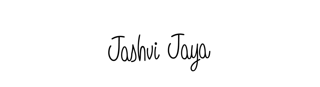 Best and Professional Signature Style for Jashvi Jaya. Angelique-Rose-font-FFP Best Signature Style Collection. Jashvi Jaya signature style 5 images and pictures png