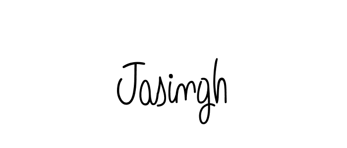 Jasingh stylish signature style. Best Handwritten Sign (Angelique-Rose-font-FFP) for my name. Handwritten Signature Collection Ideas for my name Jasingh. Jasingh signature style 5 images and pictures png