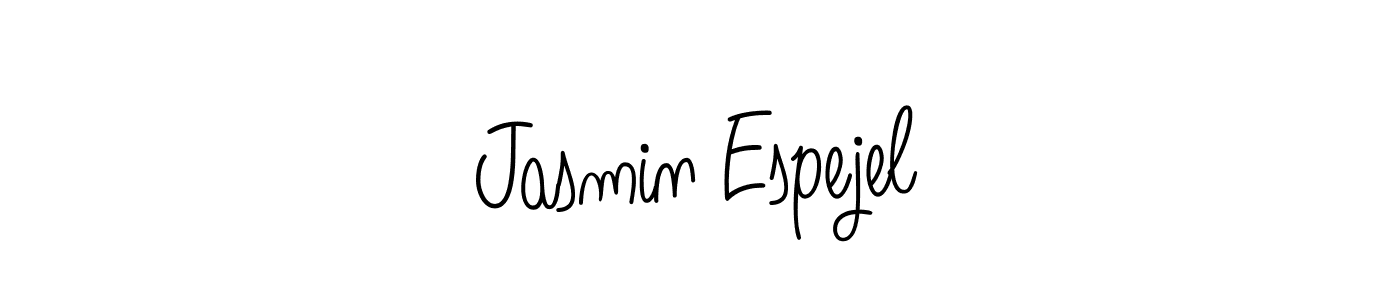 You can use this online signature creator to create a handwritten signature for the name Jasmin Espejel. This is the best online autograph maker. Jasmin Espejel signature style 5 images and pictures png