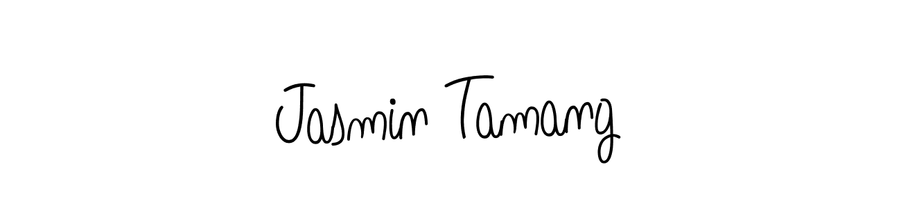 Check out images of Autograph of Jasmin Tamang name. Actor Jasmin Tamang Signature Style. Angelique-Rose-font-FFP is a professional sign style online. Jasmin Tamang signature style 5 images and pictures png