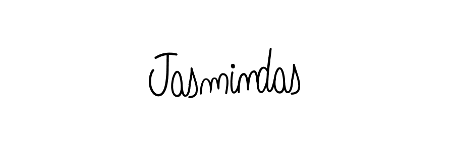 You should practise on your own different ways (Angelique-Rose-font-FFP) to write your name (Jasmindas) in signature. don't let someone else do it for you. Jasmindas signature style 5 images and pictures png