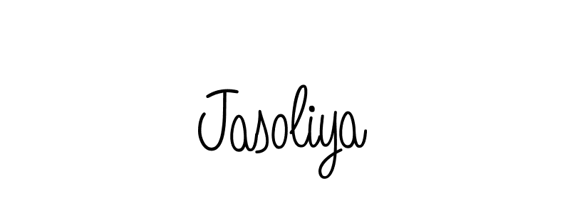 Also we have Jasoliya name is the best signature style. Create professional handwritten signature collection using Angelique-Rose-font-FFP autograph style. Jasoliya signature style 5 images and pictures png