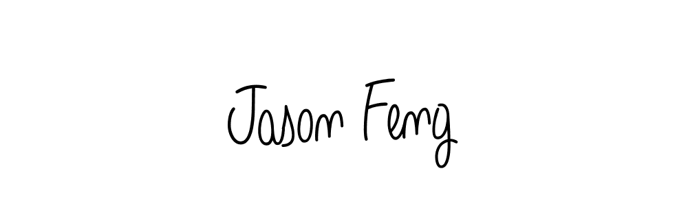 How to Draw Jason Feng signature style? Angelique-Rose-font-FFP is a latest design signature styles for name Jason Feng. Jason Feng signature style 5 images and pictures png