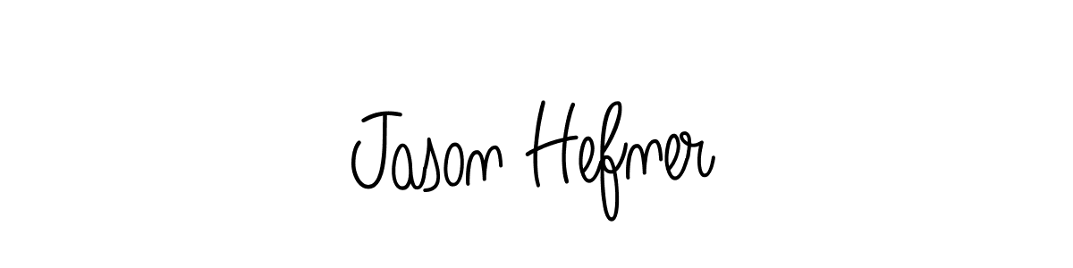 Use a signature maker to create a handwritten signature online. With this signature software, you can design (Angelique-Rose-font-FFP) your own signature for name Jason Hefner. Jason Hefner signature style 5 images and pictures png