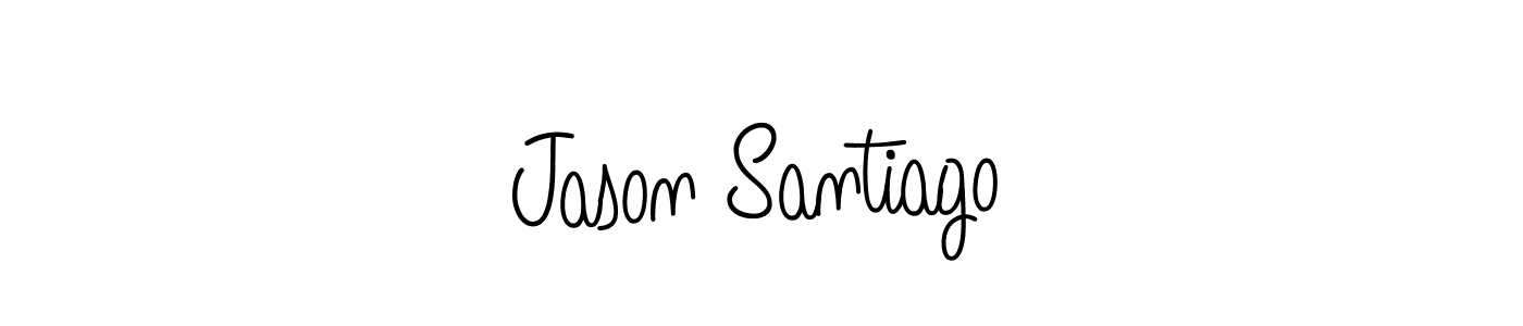 if you are searching for the best signature style for your name Jason Santiago. so please give up your signature search. here we have designed multiple signature styles  using Angelique-Rose-font-FFP. Jason Santiago signature style 5 images and pictures png
