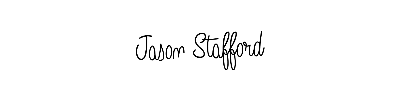 How to Draw Jason Stafford signature style? Angelique-Rose-font-FFP is a latest design signature styles for name Jason Stafford. Jason Stafford signature style 5 images and pictures png