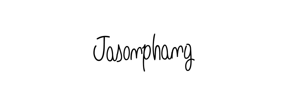 Create a beautiful signature design for name Jasonphang. With this signature (Angelique-Rose-font-FFP) fonts, you can make a handwritten signature for free. Jasonphang signature style 5 images and pictures png