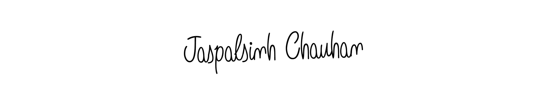 The best way (Angelique-Rose-font-FFP) to make a short signature is to pick only two or three words in your name. The name Jaspalsinh Chauhan include a total of six letters. For converting this name. Jaspalsinh Chauhan signature style 5 images and pictures png