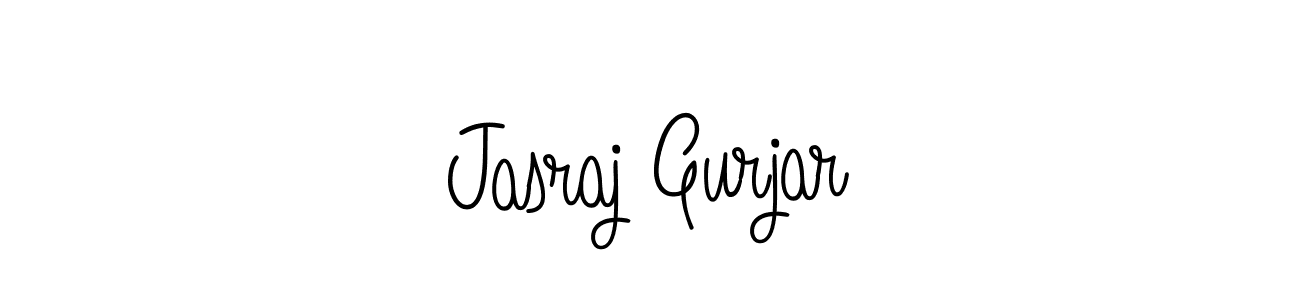 It looks lik you need a new signature style for name Jasraj Gurjar. Design unique handwritten (Angelique-Rose-font-FFP) signature with our free signature maker in just a few clicks. Jasraj Gurjar signature style 5 images and pictures png