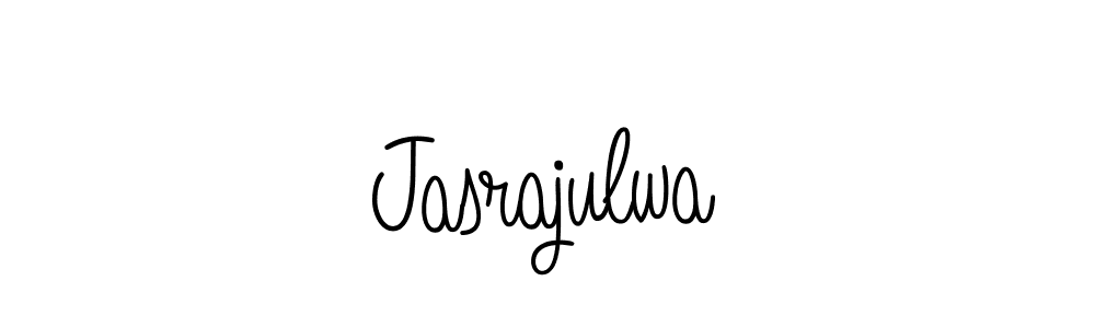 Use a signature maker to create a handwritten signature online. With this signature software, you can design (Angelique-Rose-font-FFP) your own signature for name Jasrajulwa. Jasrajulwa signature style 5 images and pictures png