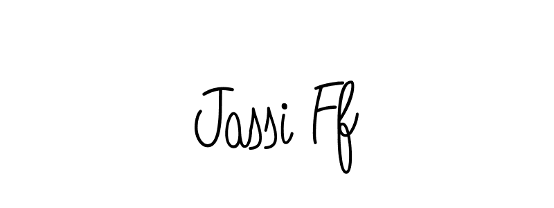 if you are searching for the best signature style for your name Jassi Ff. so please give up your signature search. here we have designed multiple signature styles  using Angelique-Rose-font-FFP. Jassi Ff signature style 5 images and pictures png