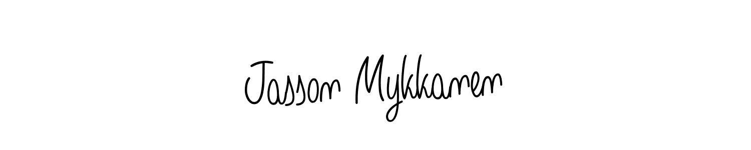 Make a short Jasson Mykkanen signature style. Manage your documents anywhere anytime using Angelique-Rose-font-FFP. Create and add eSignatures, submit forms, share and send files easily. Jasson Mykkanen signature style 5 images and pictures png