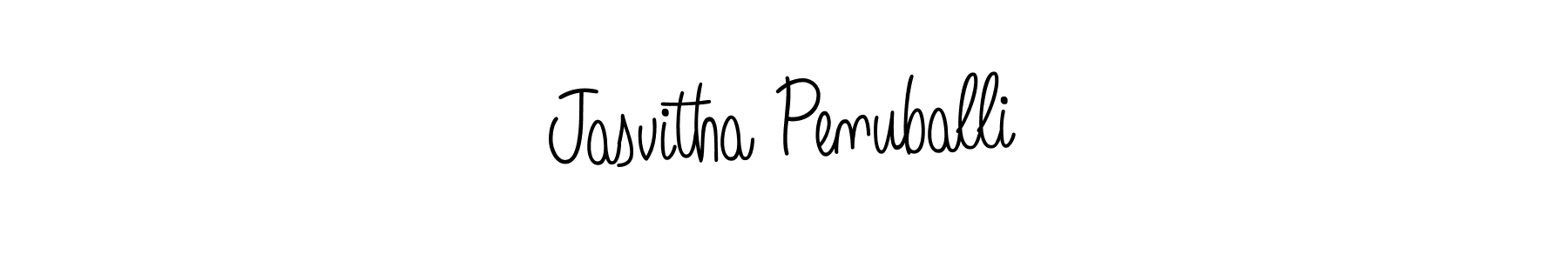 Check out images of Autograph of Jasvitha Penuballi name. Actor Jasvitha Penuballi Signature Style. Angelique-Rose-font-FFP is a professional sign style online. Jasvitha Penuballi signature style 5 images and pictures png