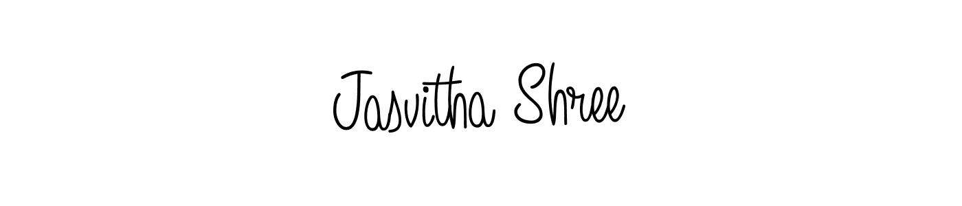 It looks lik you need a new signature style for name Jasvitha Shree. Design unique handwritten (Angelique-Rose-font-FFP) signature with our free signature maker in just a few clicks. Jasvitha Shree signature style 5 images and pictures png