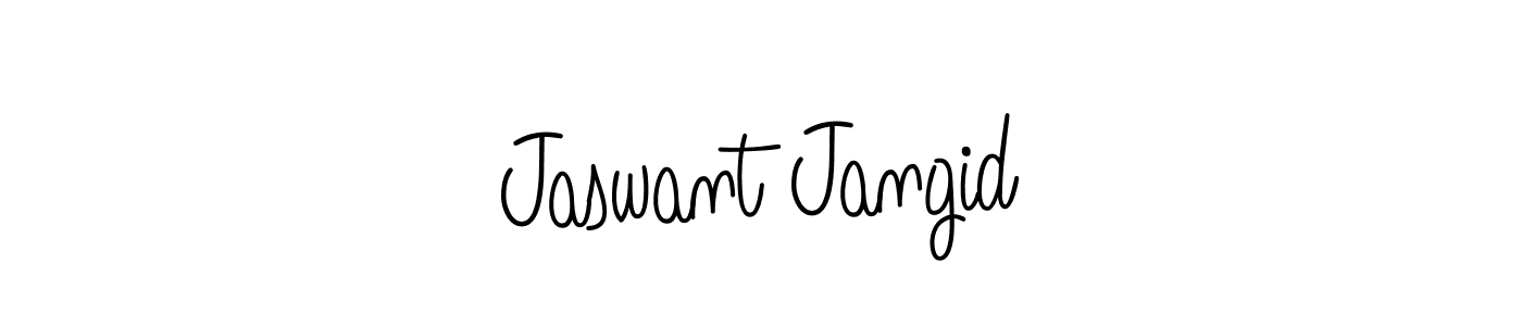 Make a short Jaswant Jangid signature style. Manage your documents anywhere anytime using Angelique-Rose-font-FFP. Create and add eSignatures, submit forms, share and send files easily. Jaswant Jangid signature style 5 images and pictures png