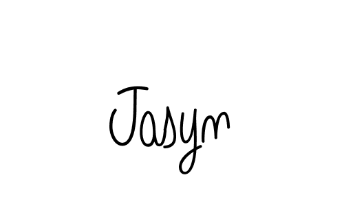 Create a beautiful signature design for name Jasyn. With this signature (Angelique-Rose-font-FFP) fonts, you can make a handwritten signature for free. Jasyn signature style 5 images and pictures png