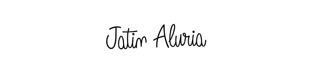 Make a beautiful signature design for name Jatin Aluria. Use this online signature maker to create a handwritten signature for free. Jatin Aluria signature style 5 images and pictures png