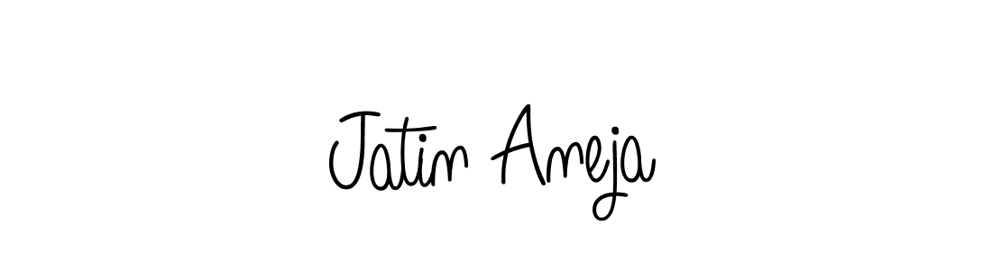 How to make Jatin Aneja signature? Angelique-Rose-font-FFP is a professional autograph style. Create handwritten signature for Jatin Aneja name. Jatin Aneja signature style 5 images and pictures png