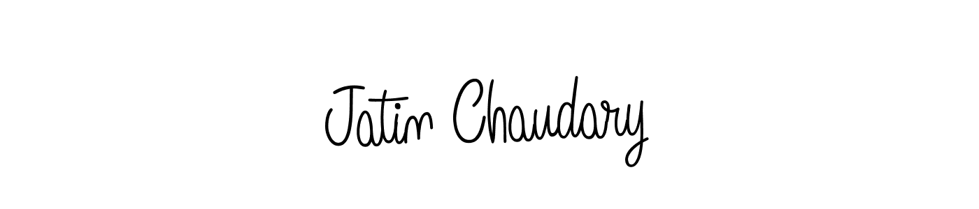 Make a beautiful signature design for name Jatin Chaudary. Use this online signature maker to create a handwritten signature for free. Jatin Chaudary signature style 5 images and pictures png