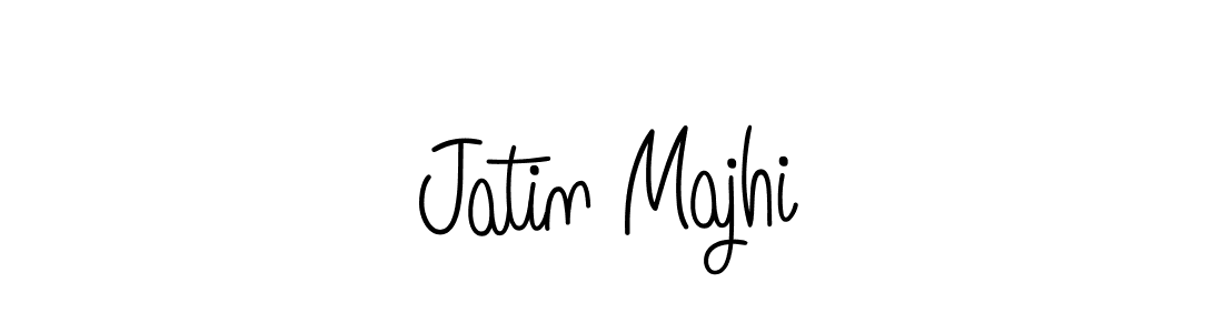 You should practise on your own different ways (Angelique-Rose-font-FFP) to write your name (Jatin Majhi) in signature. don't let someone else do it for you. Jatin Majhi signature style 5 images and pictures png