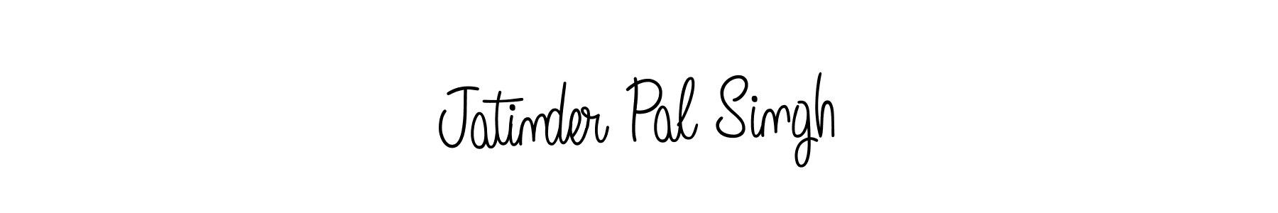 How to make Jatinder Pal Singh signature? Angelique-Rose-font-FFP is a professional autograph style. Create handwritten signature for Jatinder Pal Singh name. Jatinder Pal Singh signature style 5 images and pictures png