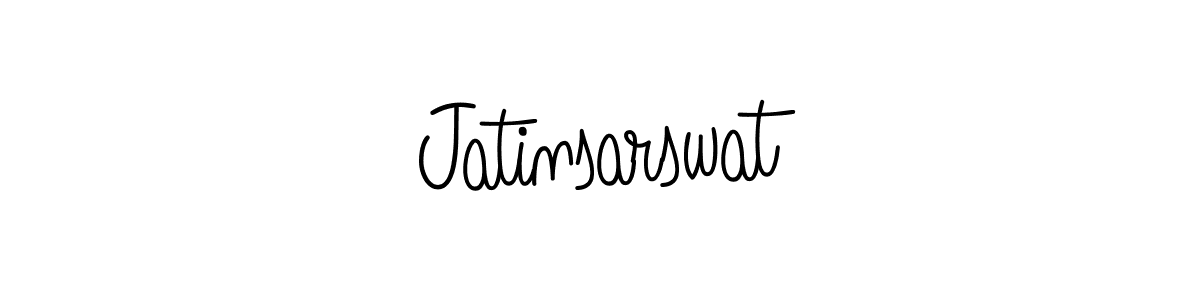 Create a beautiful signature design for name Jatinsarswat. With this signature (Angelique-Rose-font-FFP) fonts, you can make a handwritten signature for free. Jatinsarswat signature style 5 images and pictures png