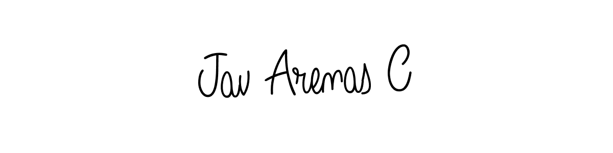 Create a beautiful signature design for name Jav Arenas C. With this signature (Angelique-Rose-font-FFP) fonts, you can make a handwritten signature for free. Jav Arenas C signature style 5 images and pictures png