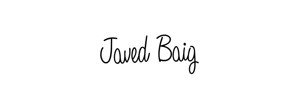 Make a beautiful signature design for name Javed Baig. Use this online signature maker to create a handwritten signature for free. Javed Baig signature style 5 images and pictures png