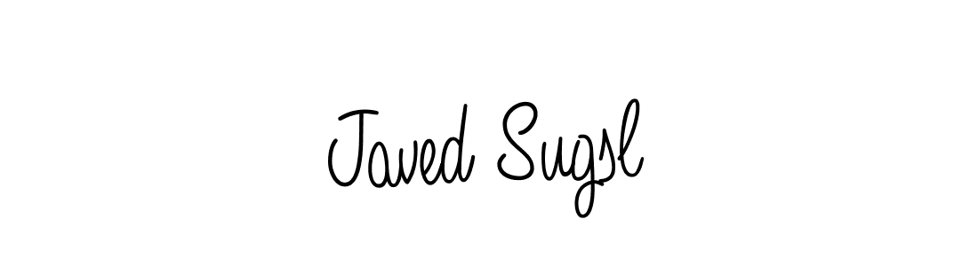 Create a beautiful signature design for name Javed Sugsl. With this signature (Angelique-Rose-font-FFP) fonts, you can make a handwritten signature for free. Javed Sugsl signature style 5 images and pictures png