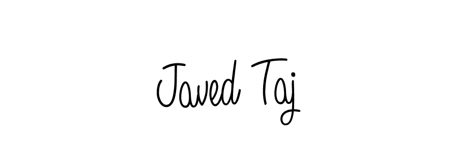 Design your own signature with our free online signature maker. With this signature software, you can create a handwritten (Angelique-Rose-font-FFP) signature for name Javed Taj. Javed Taj signature style 5 images and pictures png