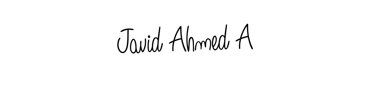 You can use this online signature creator to create a handwritten signature for the name Javid Ahmed A. This is the best online autograph maker. Javid Ahmed A signature style 5 images and pictures png