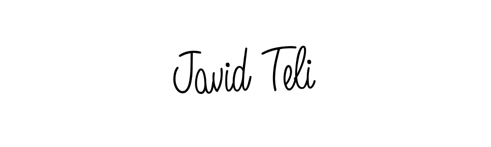Check out images of Autograph of Javid Teli name. Actor Javid Teli Signature Style. Angelique-Rose-font-FFP is a professional sign style online. Javid Teli signature style 5 images and pictures png