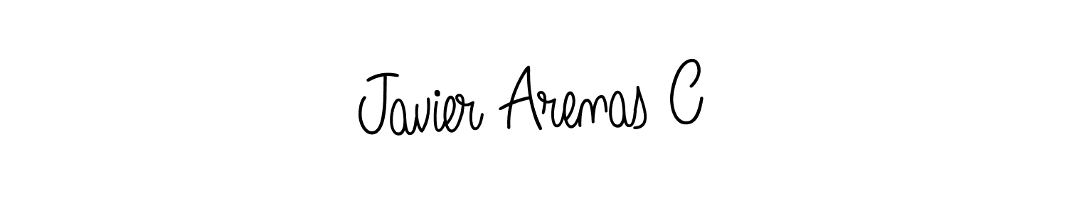 You should practise on your own different ways (Angelique-Rose-font-FFP) to write your name (Javier Arenas C) in signature. don't let someone else do it for you. Javier Arenas C signature style 5 images and pictures png