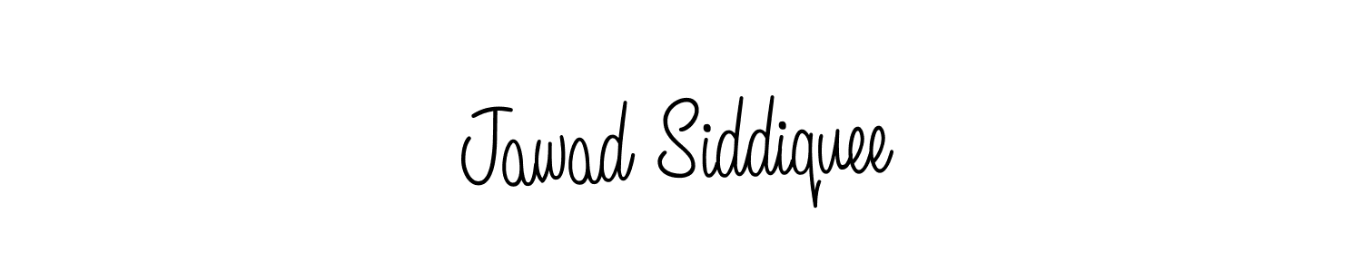 Use a signature maker to create a handwritten signature online. With this signature software, you can design (Angelique-Rose-font-FFP) your own signature for name Jawad Siddiquee. Jawad Siddiquee signature style 5 images and pictures png